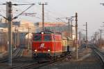 NLB 2143 070-7 mit dem SR 14342 am 13.Februar 2015 kurz vor der Hst.