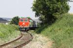 NLB 2143 070-7 am 08.August 2015 mit dem SEZ 17088 nach Wetzleinsdorf.