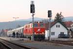 NLB 2143 070-7 am 05.Dezember 2015 nach der Ankunft mit dem SLP 17638 in Bad Fischau-Brunn.