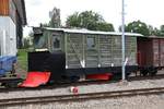 WSV 98505 Klima/s am 26.Juli 2020 im Bahnhof Heidenreichstein.