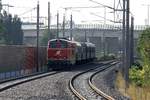 NLB 2143 070-7 am 24.September 2016 mit NostalgieExpress Leiserberge bei der Haltestelle Brünnerstrasse.