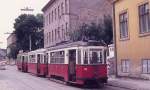 Wien Wiener Stadtwerke-Verkehrsbetriebe (WVB) SL 62 (B 90 (SGP 1952)) XII, Meidling, Hetzendorf, Hetzendorfer Straße / Jägerhausgasse am 16.