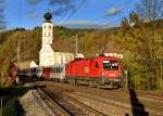 1116 149 mit einem REX am 02.11.2012 unterwegs bei Wernstein am Inn.