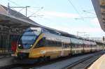 S 80 nach Wien Hirschstetten mit 4124 013 in Wiener Neustadt Hbf am 15.06.2014