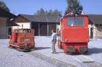 Internationale Rheinregulierung(IRR)Dienstbahn, Auf dem Werkhofgelnde in Lustenau/A 