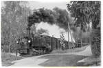 anno 1889 - ÖGEG 298.102 der Steyrtalbahn Museumsstrecke, auf der Fahrt von Steyr nach Grünburg.