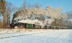 Die 699 103 ist am 20.12.2009 kurz nach ihrer Abfahrt aus Steyr  im Stadteil Unterhimmel durchgefahren.