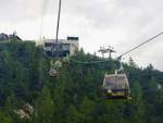 Fahrt mit der Hochwurzen-Seilbahn zur 1852mtr.