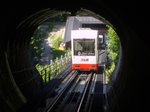 Kabine 1 der Standseilbahn auf der Festunbg Hohensalzburg, am 13.09.2009