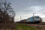 185 622-8 Ruhrtalbahn, am 14.11.2013, unterwegs zwischen Tulln und St.