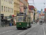 Graz.TW  206+319B waren am 25.07.2020 als Sommerbim unterwegs, hier beim Esperantoplatz.