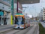 Graz. Cityrunner 651 fuhr am 05.04.2021 auf der Linie 13, hier kurz nach der Haltestelle Stadthalle.