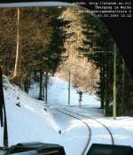 Auf der Mittelgebirgsbahn talwrts unterwegs nhern wir uns langsam der Ausweiche Tantegert - eine Schleife noch - aber leider wird uns dort nichts begegnen, auer wir haben Glck und es kommt ein