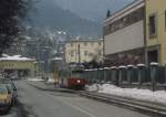 Innsbruck IVB SL 1 (Lohner-/ELIN-Grossraumtriebwagen 64) Falkstrasse am 23.