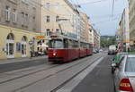Wien Wiener Linien SL 2 (E2 4068 + c5 1468) XVI, Ottakring, Thaliastraße / Lorenz-Mandl-Gasse am 27.