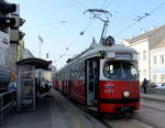 Wien Wiener Linien SL 26 (E1 4763 + c4 1309) XXI, Donaustadt, Donaufelder Straße / Wagramer Straße (Hst.