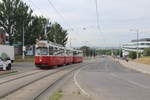 Wien Wiener Linien SL 67 (E2 4303 + c5 1503) X, Favoriten, Favoritenstraße / Altes Landgut am 27.