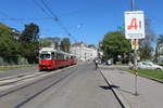 Wien Wiener Linien SL 49 (E1 4536 + c4 1370) XIV, Penzing, Breitensee, Hütteldorfer Straße / Missindorfstraße am 11.