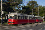 E1 4771 mit c4 1313 auf der Linie 26 in der Haltestelle Kraygasse, 18.09.2017