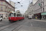 Wien Wiener Linien SL 5 (E2 4058) IX, Alsergrund, Nußdorfer Straße / Währinger Straße / Spitalgasse am 19.