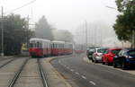 Wien Wiener Linien SL 6 (c4 1305 + E1 4528) XI, Simmering, Kaiserebersdorf, Pantucekgasse / Am Schulweg am 16.