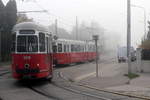 Wien Wiener Linien SL 6 (c4 1310 + E1 4520) XI, Simmering, Kaiserebersdorf, Ecke Pantucekgasse / Lichnovskygasse am 16.