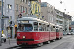 E1 4773 mit c4 1327 auf der Linie 26 in der Haltestelle Kagraner Platz, 11.05.2012