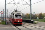 Wien Wiener Linien SL 26 (E1 4743 + c4 1325) XXII, Donaustadt, Hirschstetten, Süßenbrunner Straße am 18.