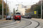 Wien Wiener Linien SL 26 (E1 4858 + c4 1318) XXII, Donaustadt, Breitenlee, Pirquetgasse / Zanggasse am 18.