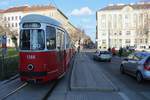 Wien Wiener Linien SL 49 (c4 1366 + E1 4550) XIV, Penzing, Meiselstraße / S-Bahnstation Breitensee (Hst.