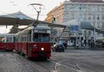 Wien Wiener Linien SL 49 (E1 4539 + c4 1369 (Bombardier-Rotax 1974 bzw.