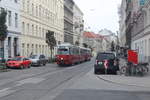 Wien Wiener Linien SL 49 (E1 4558 + c4 1367 (Bombardier-Rotax 1976 bzw.