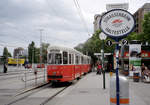 Wien Wiener Linien SL 2 (c4 1322 + E1 4817) I, Innere Stadt, Schwedenplatz am 6.