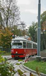 4832+1368 am ersten Betriebstag der neuen Ringlinien, 26.Oktober.2008, in der Endstelle 'Prater Hauptallee'