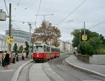 Wien Wiener Linien SL 18 (E2 4039) III, Landstraße, Landstraßer Gürtel / Prinz-Eugen-Straße / Arsenalstraße (Hst. Südbahnhof) am 6. August 2010. - Scan eines Farbnegativs. Film: Fuji S-200. Kamera: Leica C2.