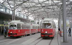 Wien Wiener Linien SL 5 (E1 4822 / E1 4806) II, Leopoldstadt, Praterstern am 19.