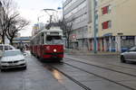 Wien Wiener Linien SL 25 (E1 4791 + c4 1328) XXI, Floridsdorf, Schloßhofer Straße / Fahrbachgasse am 16.