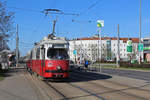 Wien Wiener Linien SL 30 (E1 4858) XXI, Floridsdorf, Großjedlersdorf, Brünner Straße (Hst.