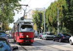 Wien Wiener Linien SL 25 (E1 4780 (SGP 1972) + c4 1316 (Bombardier-Rotax 1974)) XXI, Floridsdorf, Schloßhofer Straße / Freytaggasse am 26.