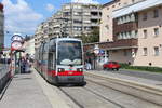 Wien Wiener Linien Ersatzstraßenbahnlinie E4 (B1 787) XIX, Döbling, Heiligenstadt, Heiligenstädter Straße / Grinzinger Straße (Hst.