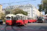 Wien Wiener Linien SL 49 (E1 4515 / c4 1360 + E1 4519) VII, Neubau, Neubaugürtel / Urban-Loritz-Platz am 19.