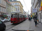 Wien Wiener Linien SL 5 (c4 1360 + E1 4540) VII, Neubau, Kaiserstraße / Westbahnstraße (Hst.