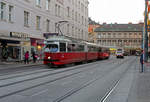 Wien Wiener Linien SL 30 (E1 4808 + c4 1336) XXI, Floridsdorf, Schloßhofer Straße am 17.