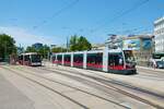 Wiener Linien Siemens ULF Wagen 625 am 22.06.22 in Wien