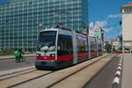 Wiener Linien Siemens ULF Wagen 124 am 23.06.22 in Wien