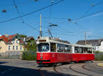 Wien    Wiener Linien E2 4012 als Linie 41, Simonygasse, 23.09.2022 