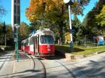 Wien Wiener Linien SL 41 (E2 4012 (SGP 1978)) XVIII, Währing, Pötzleinsdorf, Max-Schmidt-Platz am 20.