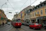 Wien Wiener Linien SL 60 (E2 4050 (SGP 1985)) XIII, Hietzing, Hietzinger Hauptstraße / Lainzer Straße am 20.