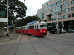 Wien Wiener Linien SL 18 (E1 4508 (Lohnerwerke 1972)) XV, Rudolfsheim-Fünfhaus, Fünfhaus, Neubaugürtel / Märzstraße am 6.