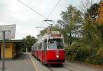 Wien Wiener Linien SL 60 (E2 4050 (SGP 1985)) XXIII, Liesing, Rodaun (Endstation) am 20.